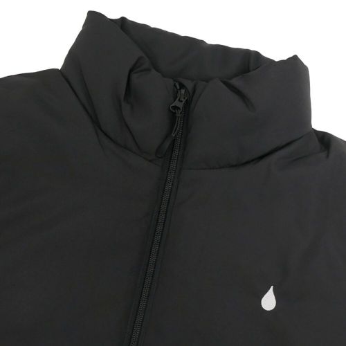 COLOR COMMUNICATIONS JACKET カラーコミュニケーションズ ジャケット DRIP EMB STAND COLLAR BLACK スケートボード スケボー 1