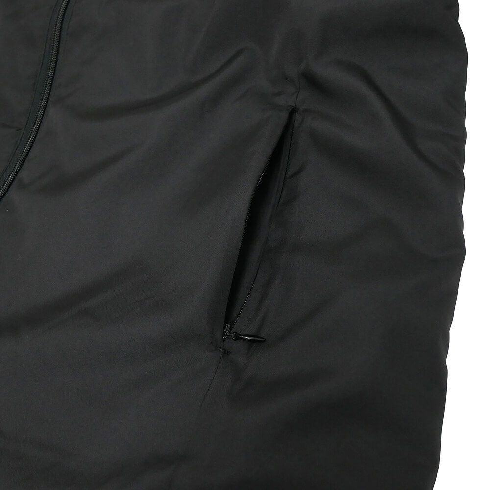 COLOR COMMUNICATIONS JACKET カラーコミュニケーションズ ジャケット DRIP EMB STAND COLLAR BLACK スケートボード スケボー 4