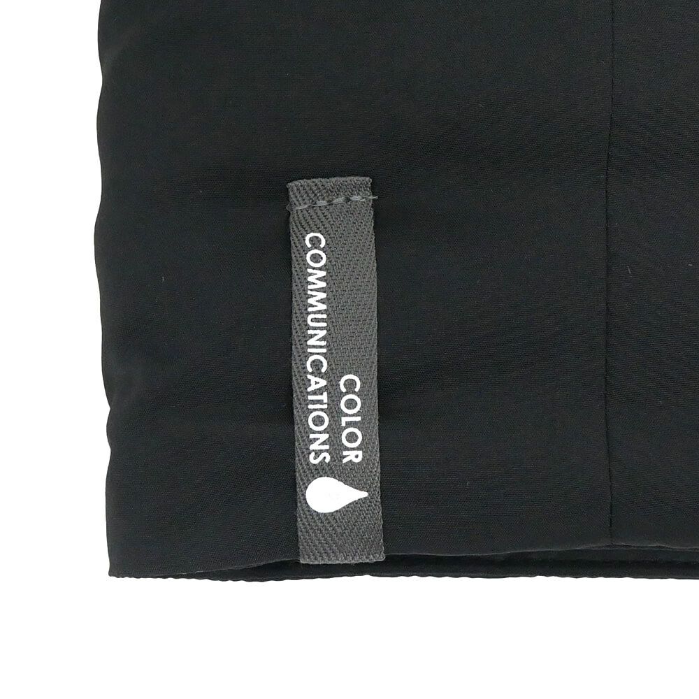 COLOR COMMUNICATIONS JACKET カラーコミュニケーションズ ジャケット DRIP EMB STAND COLLAR BLACK スケートボード スケボー 7