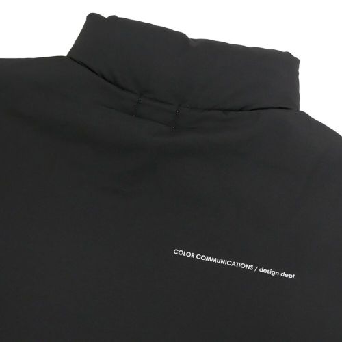COLOR COMMUNICATIONS JACKET カラーコミュニケーションズ ジャケット DRIP EMB STAND COLLAR BLACK スケートボード スケボー 8