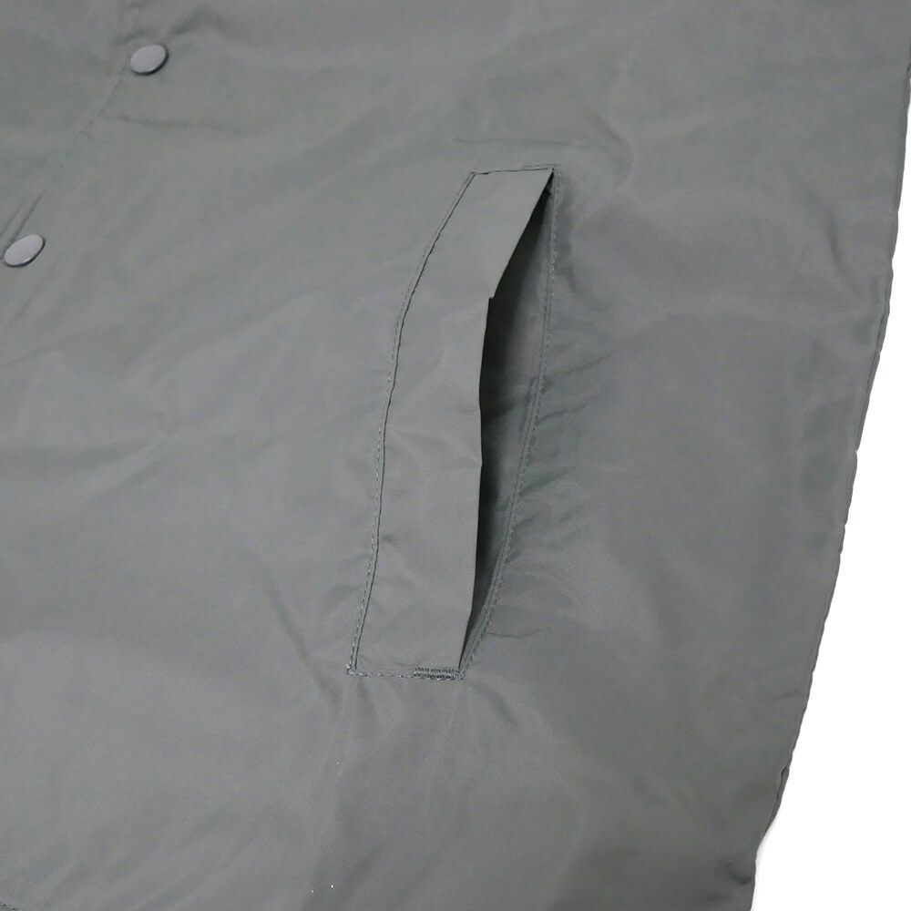 COLOR COMMUNICATIONS JACKET カラーコミュニケーションズ ジャケット DESIGN DEPT PATCH COACH CHARCOAL スケートボード スケボー 3