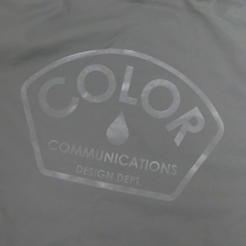 COLOR COMMUNICATIONS JACKET カラーコミュニケーションズ ジャケット DESIGN DEPT PATCH COACH CHARCOAL スケートボード スケボー 4
