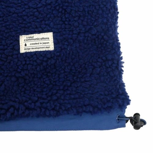 COLOR COMMUNICATIONS JACKET カラーコミュニケーションズ ジャケット DRIP EMB NYLON BOA REVERSIBLE NAVY/NAVY スケートボード スケボー 3