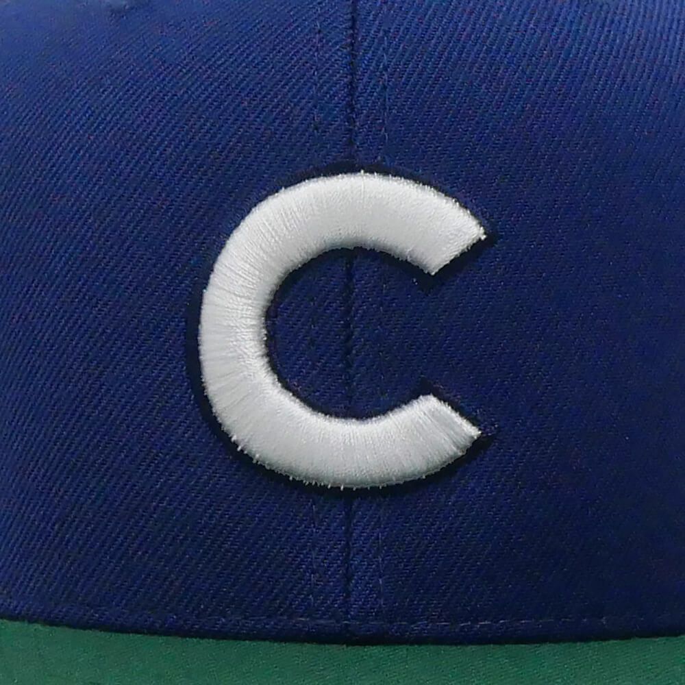 COLOR COMMUNICATIONS CAP カラーコミュニケーションズ キャップ BBC 2 TONE SNAPBACK NAVY/GREEN スケートボード スケボー 5