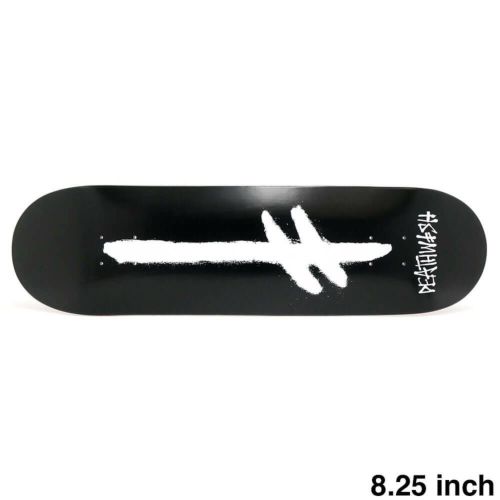 DEATHWISH DECK デスウィッシュ デッキ TEAM GANG SPRAY BLACK/WHITE 8.25（DSM） スケートボード スケボー 1