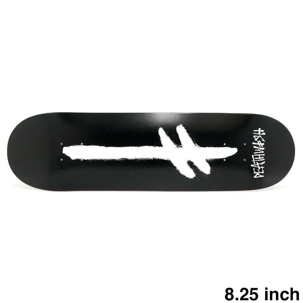 DEATHWISH DECK デスウィッシュ デッキ TEAM GANG SPRAY BLACK/WHITE 8.25（DSM） スケートボード スケボー 1