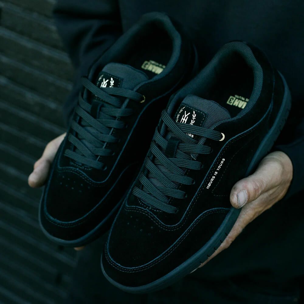 HOURS IS YOURS SHOES アワーズイズユアーズ シューズ スニーカー HERMAN 3 BLACKOUT スケートボード スケボー 9