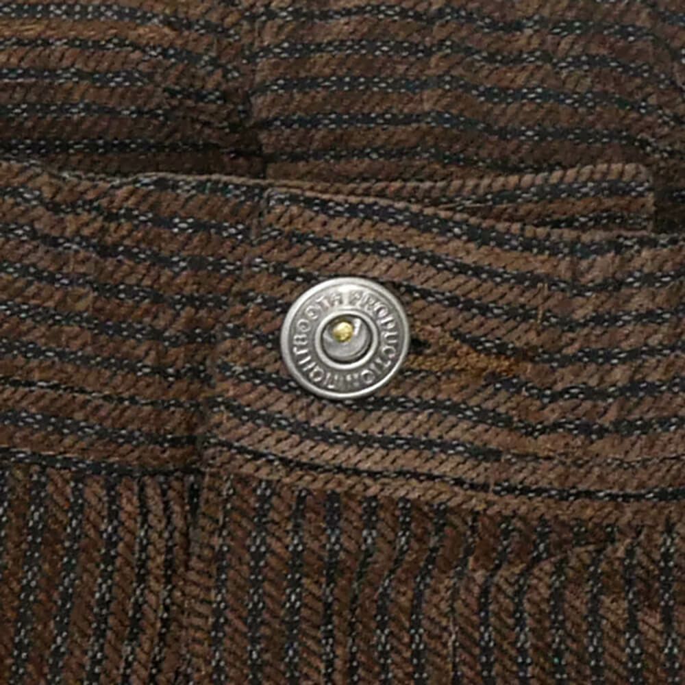 TIGHTBOOTH（TBPR） PANTS タイトブース パンツ ジーンズ DOT CORD BALLOON BROWN スケートボード スケボー 4