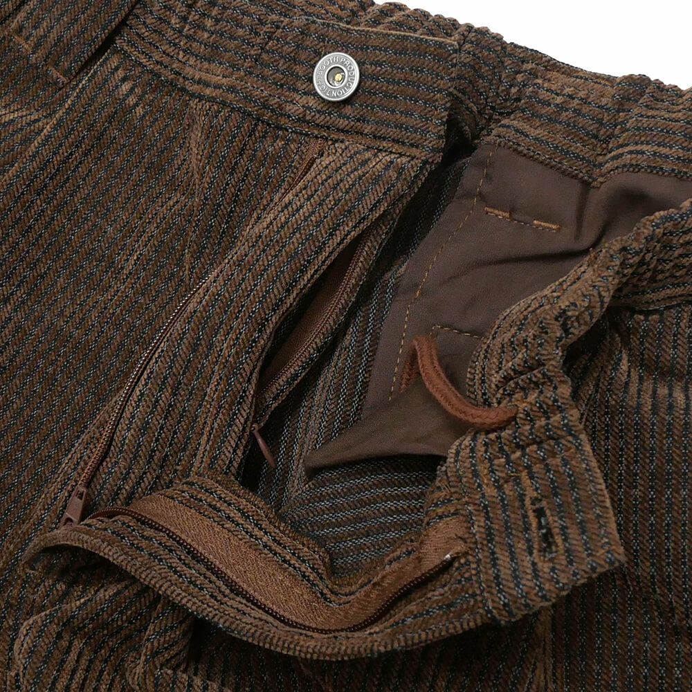 TIGHTBOOTH（TBPR） PANTS タイトブース パンツ ジーンズ DOT CORD BALLOON BROWN スケートボード スケボー 6