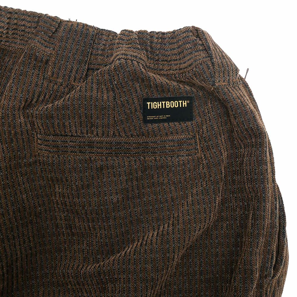 TIGHTBOOTH（TBPR） PANTS タイトブース パンツ ジーンズ DOT CORD BALLOON BROWN スケートボード スケボー 7
