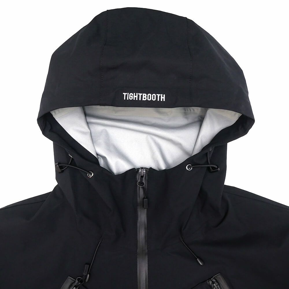 TIGHTBOOTH（TBPR） JACKET タイトブース ジャケット MOUNTAIN PARKA BLACK スケートボード スケボー 1