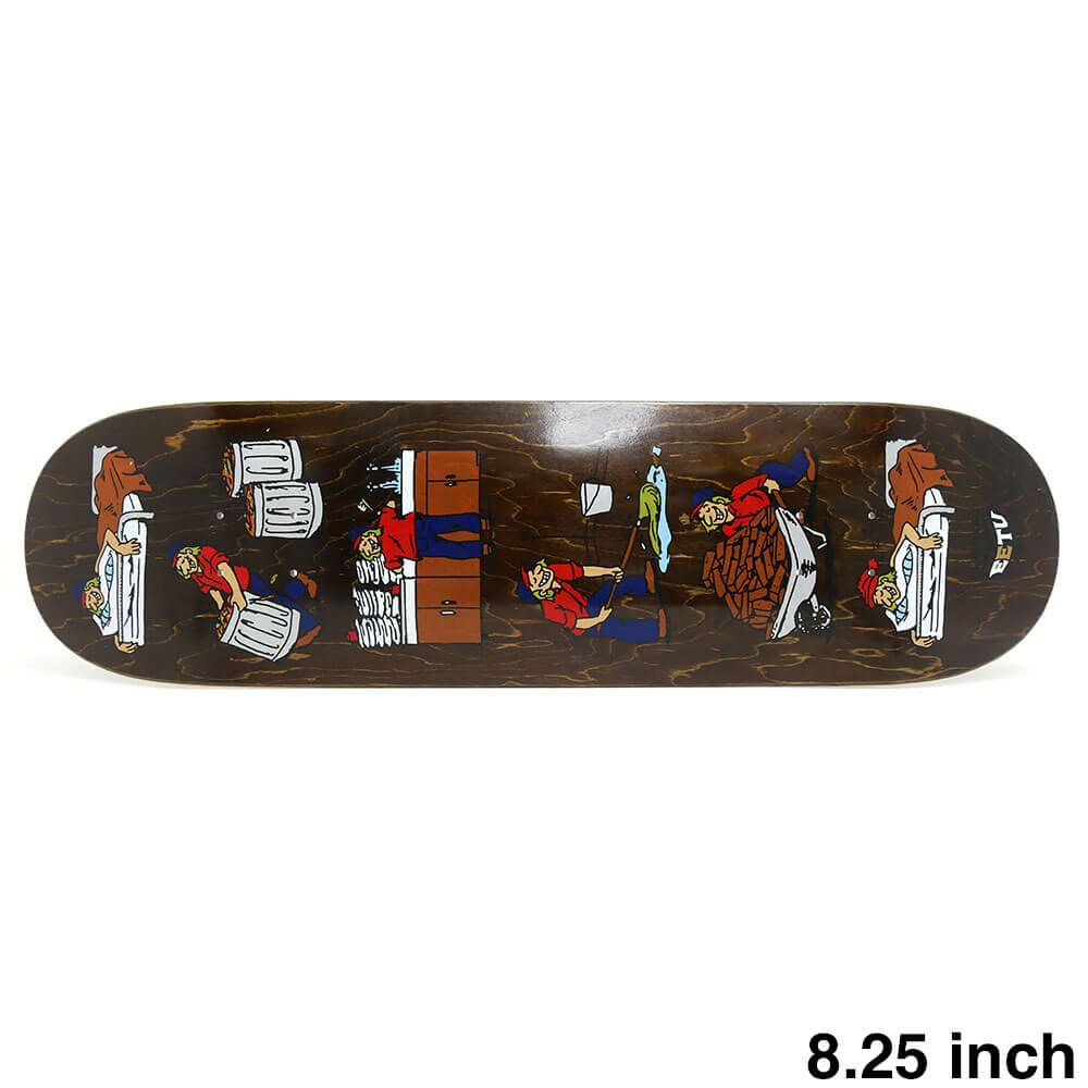 PASS~PORT DECK パスポート デッキ EETU TOROPAINEN SMILING THROUGH IT 8.25 スケートボード スケボー 1