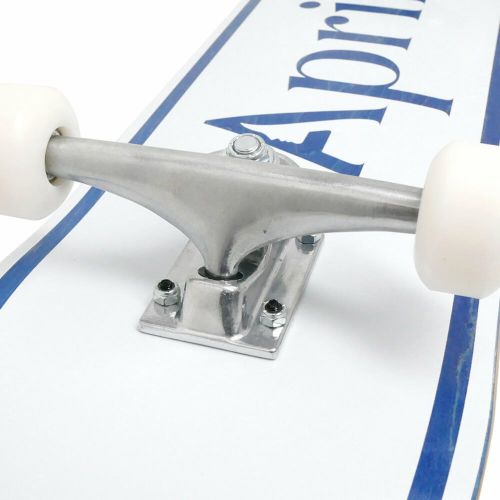 防水ケース付き APRIL エイプリル コンプリートセット スケートボード完成品 OG LOGO BLUE 8.0 スケートボード スケボー 3