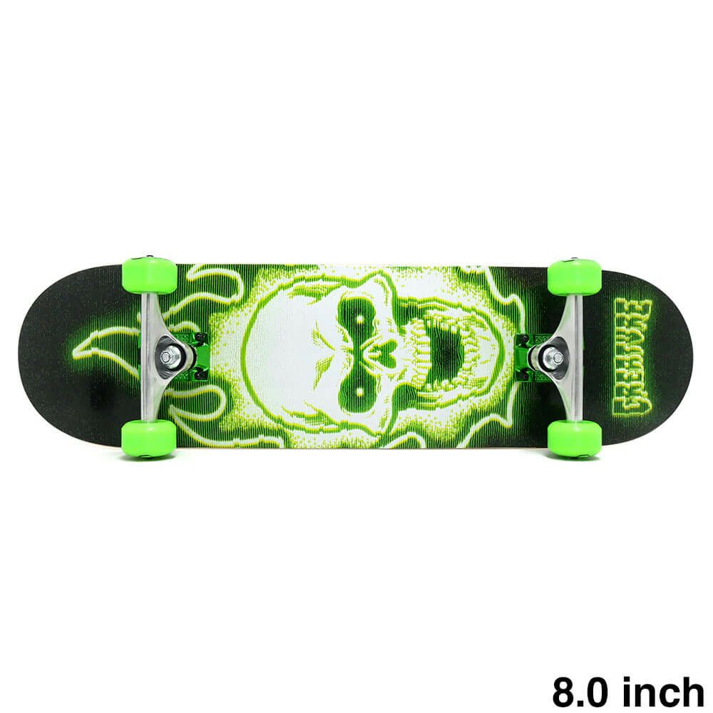 防水ケース付き CREATURE クリーチャー コンプリートセット スケートボード完成品 BONEHEAD GLITCH FULL 8.0 スケートボード スケボー 1