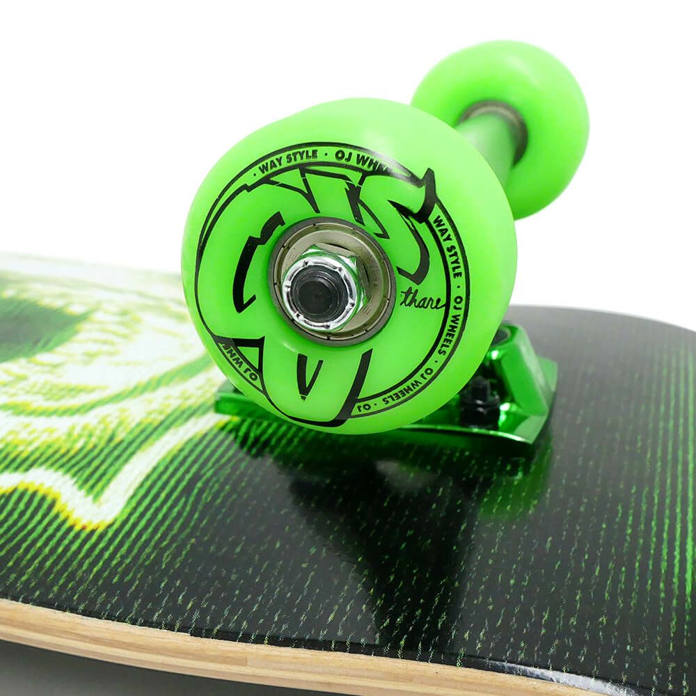 防水ケース付き CREATURE クリーチャー コンプリートセット スケートボード完成品 BONEHEAD GLITCH FULL 8.0 スケートボード スケボー 2