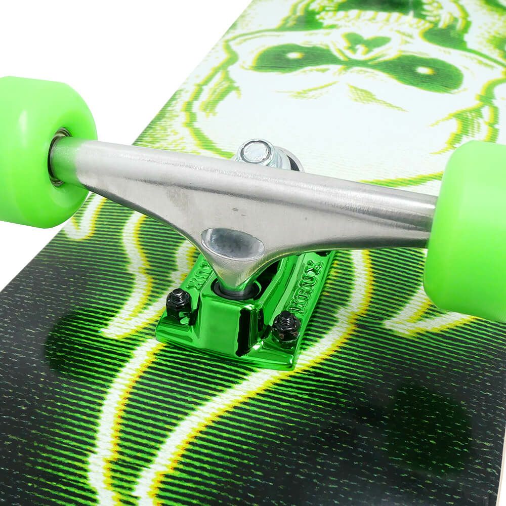 防水ケース付き CREATURE クリーチャー コンプリートセット スケートボード完成品 BONEHEAD GLITCH FULL 8.0 スケートボード スケボー 3