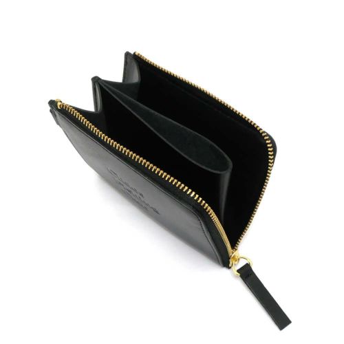 CHAOS FISHING CLUB WALLET カオスフィッシングクラブ サイフ LOGO LEATHER WALLET 2.0 BLACK スケートボード スケボー　2