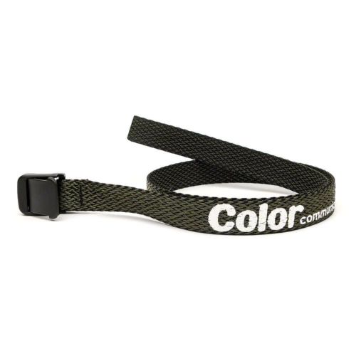 COLOR COMMUNICATIONS BELT カラーコミュニケーションズ ベルト T-LOCK PATTERN WAWA WEAVE OLIVE スケートボード スケボー　1