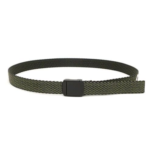 COLOR COMMUNICATIONS BELT カラーコミュニケーションズ ベルト T-LOCK PATTERN WAWA WEAVE OLIVE スケートボード スケボー　2
