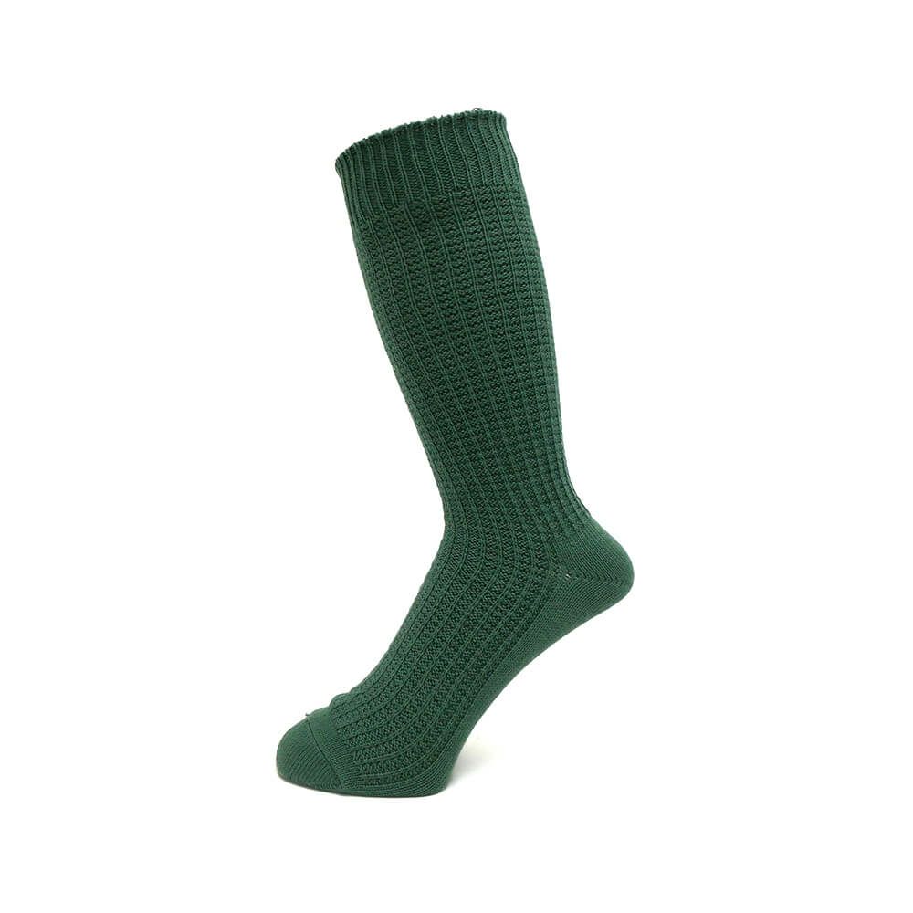 TIGHTBOOTH（TBPR）SOCKS タイトブース ソックス 靴下 WAFFLE DARK GREEN スケートボード スケボー 1