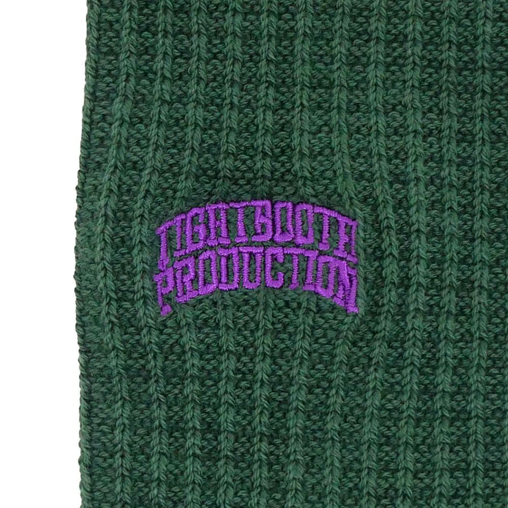 TIGHTBOOTH（TBPR）SOCKS タイトブース ソックス 靴下 WAFFLE DARK GREEN スケートボード スケボー 4