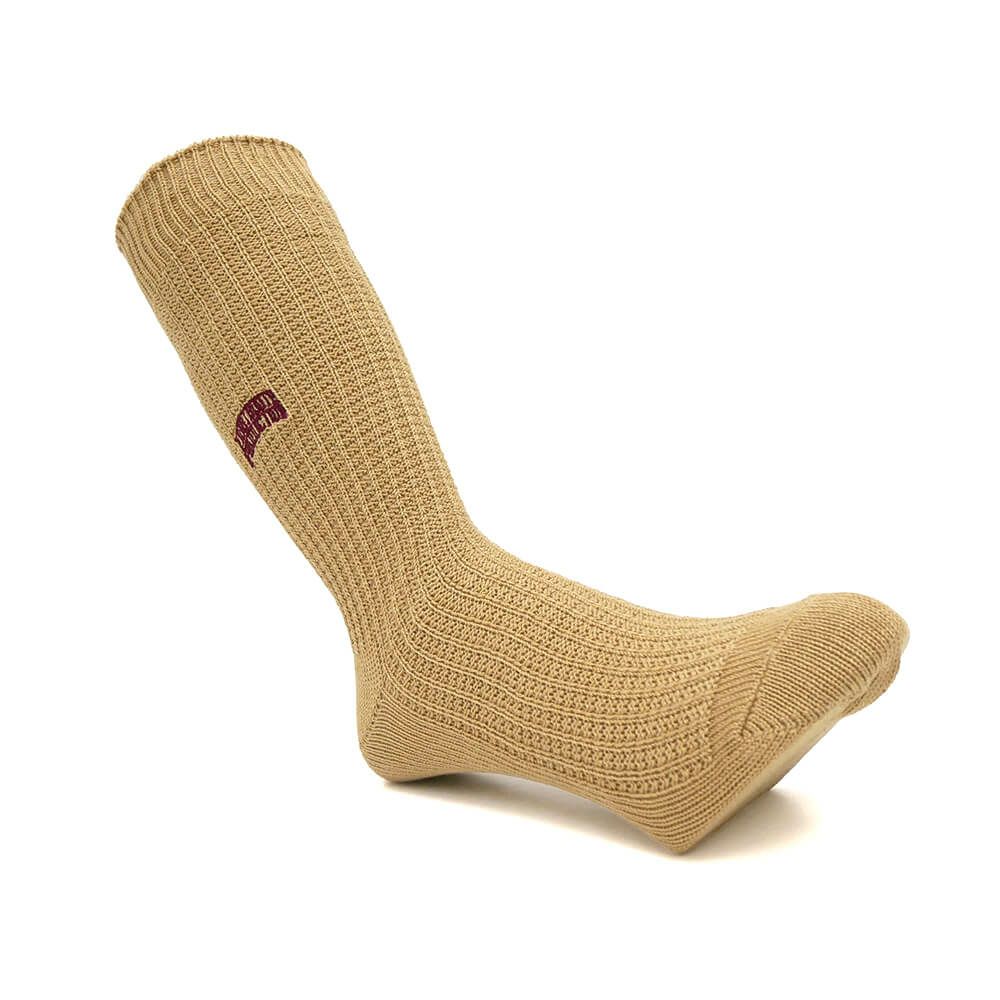 TIGHTBOOTH（TBPR）SOCKS タイトブース ソックス 靴下 WAFFLE BEIGE スケートボード スケボー 