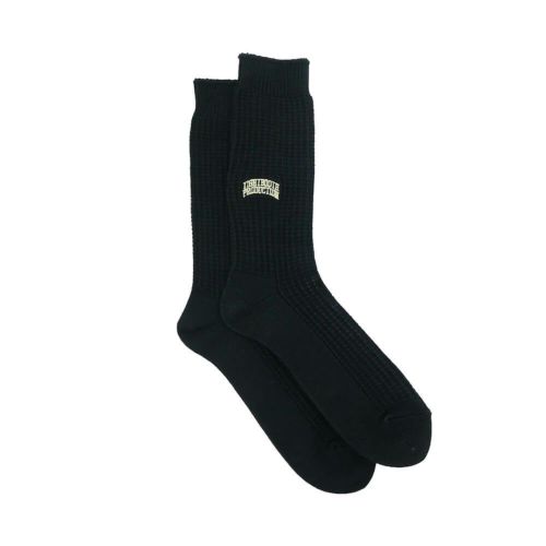 TIGHTBOOTH（TBPR）SOCKS タイトブース ソックス 靴下 WAFFLE BLACK スケートボード スケボー 3