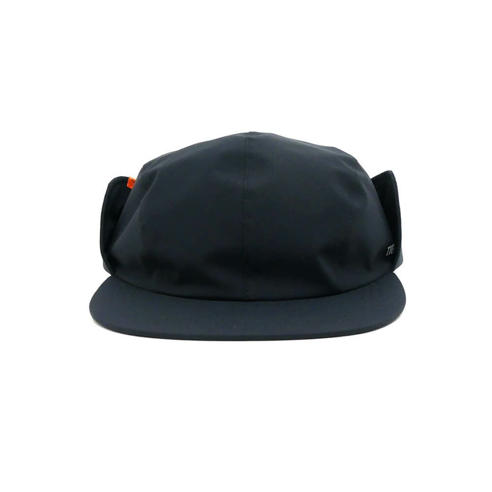 TIGHTBOOTH（TBPR）CAP タイトブース キャップ 3 LAYER FLAP CAMP BLACK スケートボード スケボー 1