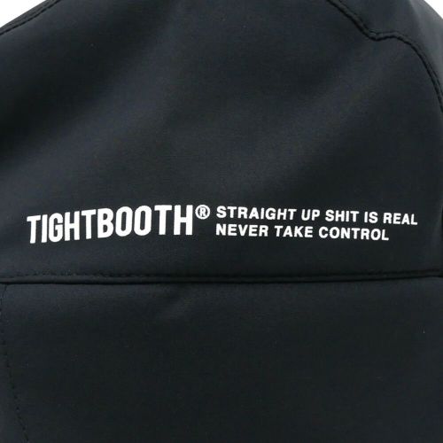 TIGHTBOOTH（TBPR）CAP タイトブース キャップ 3 LAYER FLAP CAMP BLACK スケートボード スケボー 8