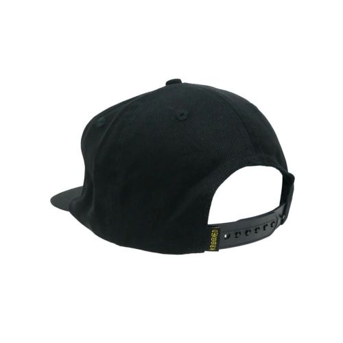 KROOKED CAP クルキッド キャップ KOFFIN SNAPBACK BLACK スケートボード スケボー 2