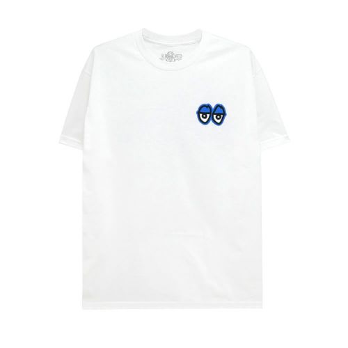 KROOKED T-SHIRT クルキッド Tシャツ NEW TRICKS WHITE スケートボード スケボー 1