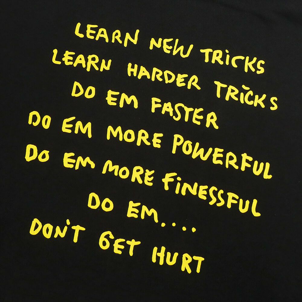 KROOKED HOOD クルキッド パーカー NEW TRICKS ZIP UP BLACK スケートボード スケボー 3