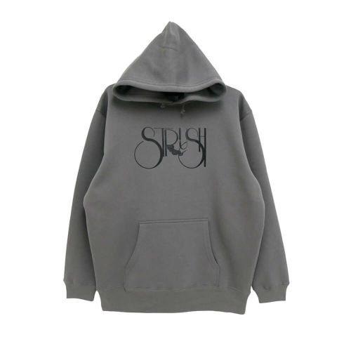 STRUSH HOOD ストラッシュ パーカー SMOKE LOGO CEMENT スケートボード スケボー 