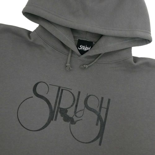 STRUSH HOOD ストラッシュ パーカー SMOKE LOGO CEMENT スケートボード スケボー 1