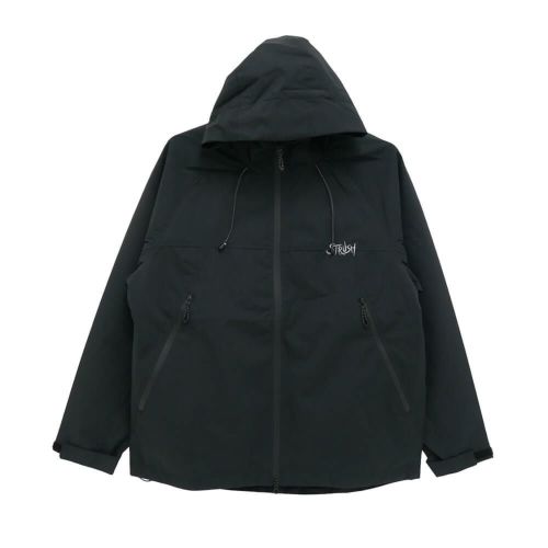 STRUSH JACKET ストラッシュ ジャケット SCRIPT SHELL BLACK スケートボード スケボー 