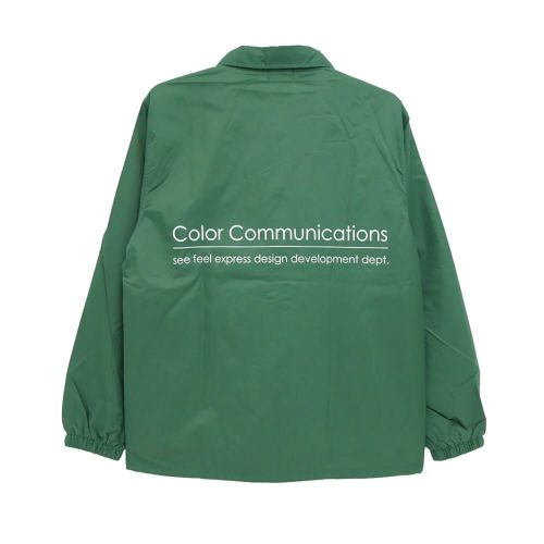COLOR COMMUNICATIONS JACKET カラーコミュニケーションズ ジャケット RE-LETTER 2012 COACH FOREST スケートボード スケボー 