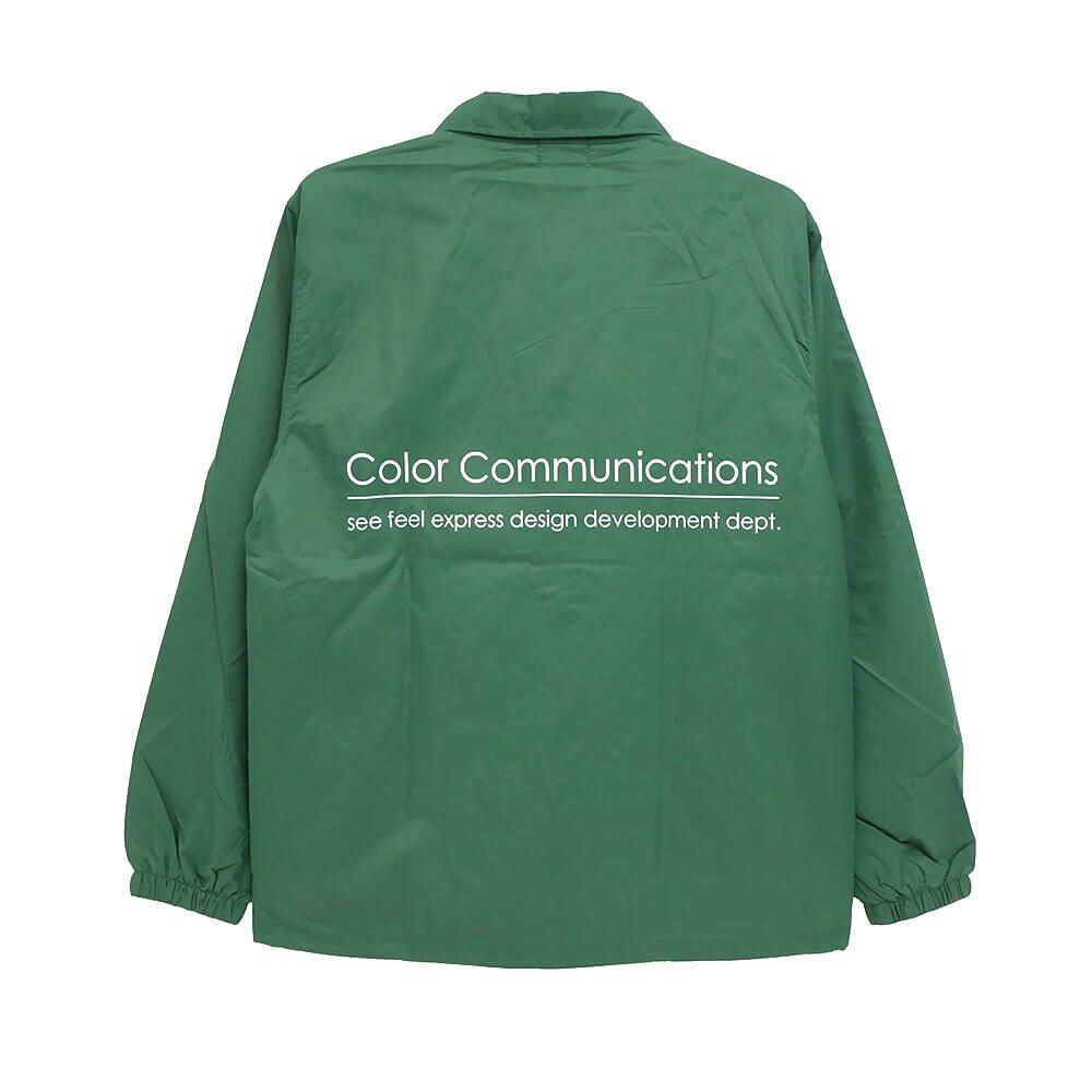 COLOR COMMUNICATIONS JACKET カラーコミュニケーションズ ジャケット RE-LETTER 2012 COACH FOREST スケートボード スケボー 