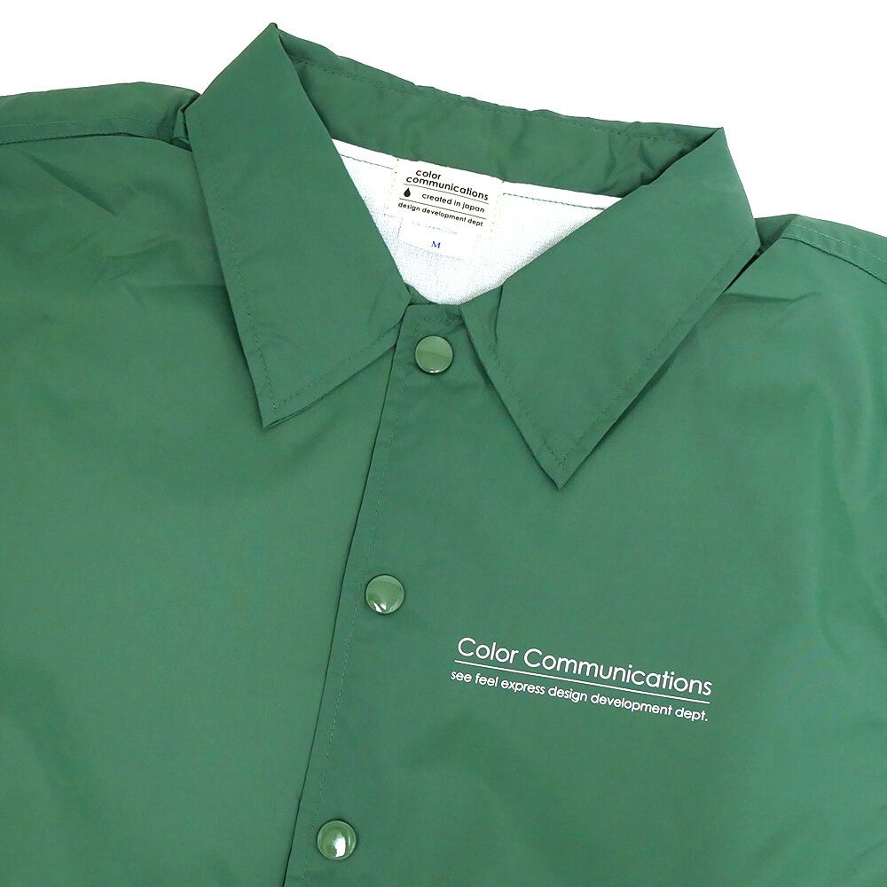 COLOR COMMUNICATIONS JACKET カラーコミュニケーションズ ジャケット RE-LETTER 2012 COACH FOREST スケートボード スケボー 2