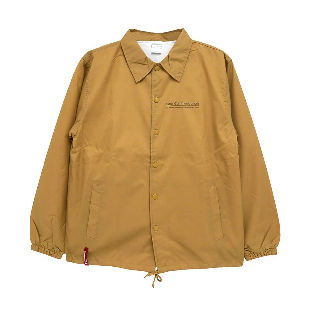 COLOR COMMUNICATIONS JACKET カラーコミュニケーションズ ジャケット RE-LETTER 2012 COACH CAMEL スケートボード スケボー 1