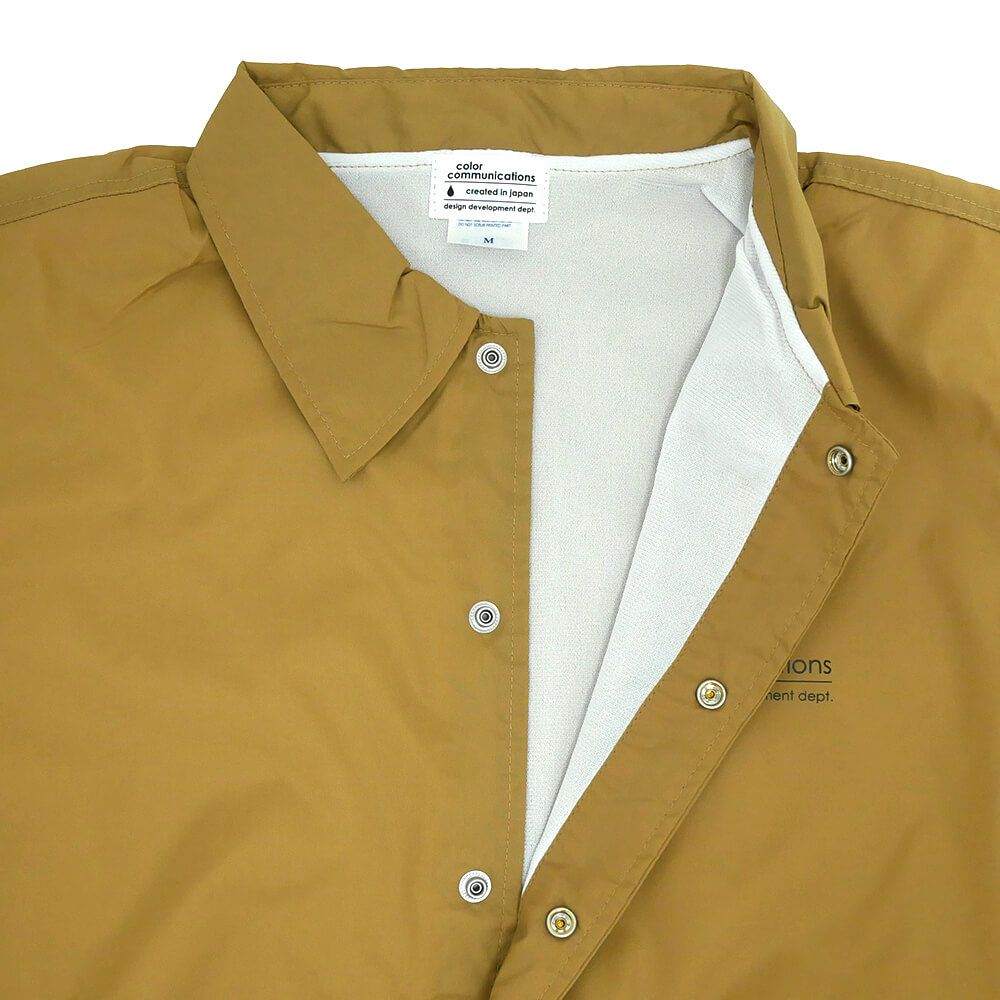 COLOR COMMUNICATIONS JACKET カラーコミュニケーションズ ジャケット RE-LETTER 2012 COACH CAMEL スケートボード スケボー 3