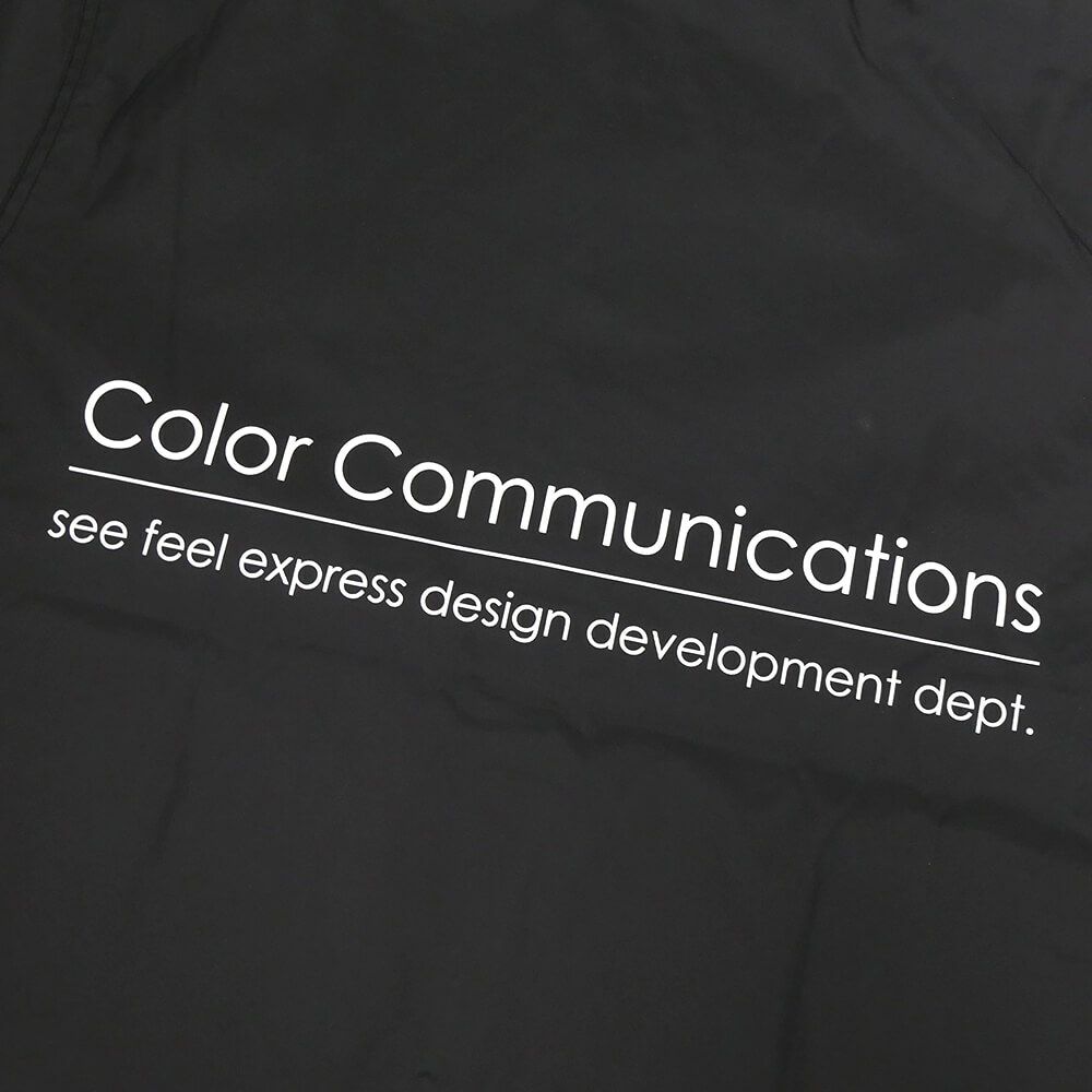 COLOR COMMUNICATIONS JACKET カラーコミュニケーションズ ジャケット RE-LETTER 2012 COACH BLACK スケートボード スケボー 6