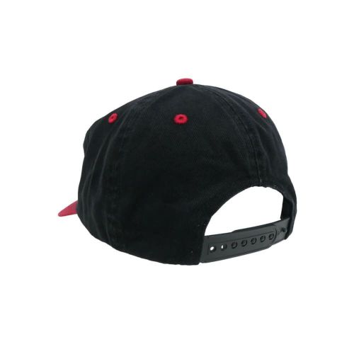 BAKER CAP ベイカー キャップ SPRAYED OVAL SNAPBACK BLACK/RED スケートボード スケボー 2