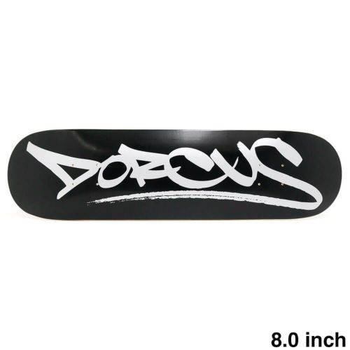 DORCUS DECK ドーカス デッキ TEAM OCULAR TAG BLACK/SILVER 8.0 スケートボード スケボー 1