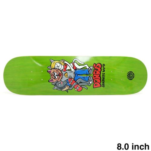 DORCUS DECK ドーカス デッキ TEAM ZETT WITH GALS 8.0 スケートボード スケボー 1