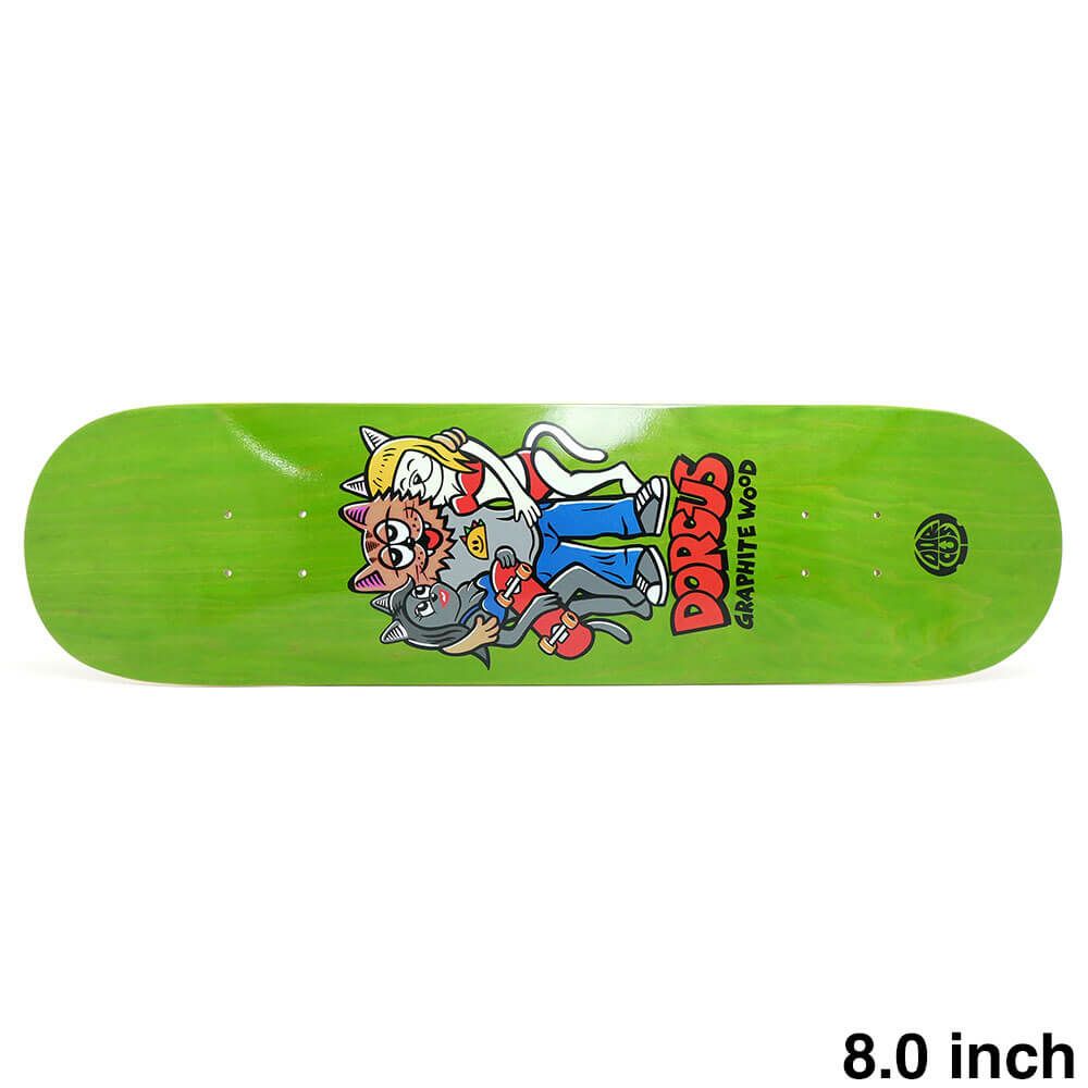 DORCUS DECK ドーカス デッキ TEAM ZETT WITH GALS 8.0 スケートボード スケボー 1