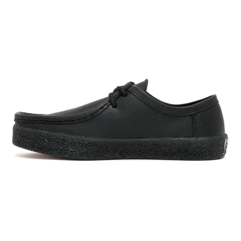 LAST RESORT AB SHOES ラストリゾートエービー シューズ スニーカー VM006 MOC LEATHER LO BLACK/BLACK スケートボード スケボー 6
