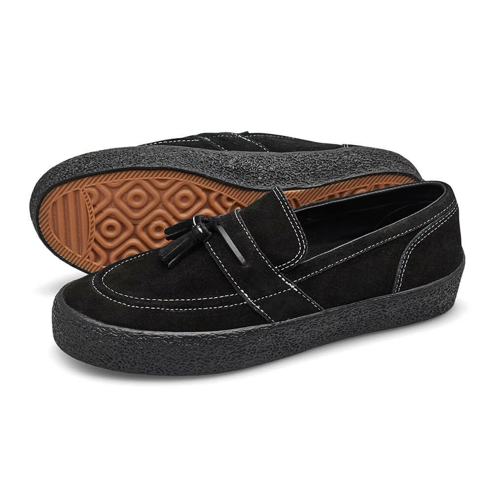 LAST RESORT AB SHOES ラストリゾートエービー シューズ スニーカー VM005 LOAFER SUEDE LO BLACK/WHITE/BLACK スケートボード スケボー 2
