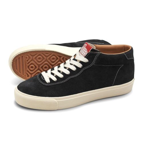 LAST RESORT AB SHOES ラストリゾートエービー シューズ スニーカー VM001 SUEDE MID BLACK/WHITE スケートボード スケボー　2