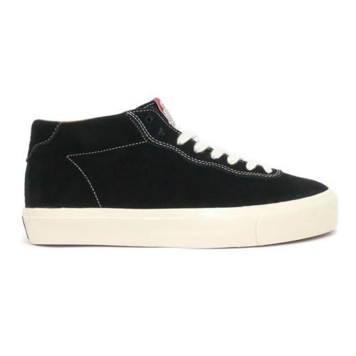 LAST RESORT AB SHOES ラストリゾートエービー シューズ スニーカー VM001 SUEDE MID BLACK/WHITE スケートボード スケボー　5