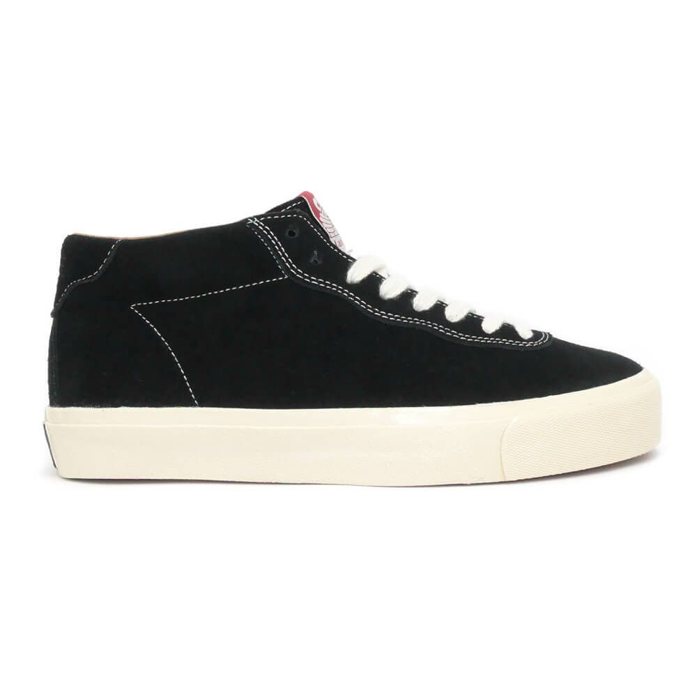 LAST RESORT AB SHOES ラストリゾートエービー シューズ スニーカー VM001 SUEDE MID BLACK/WHITE スケートボード スケボー　5